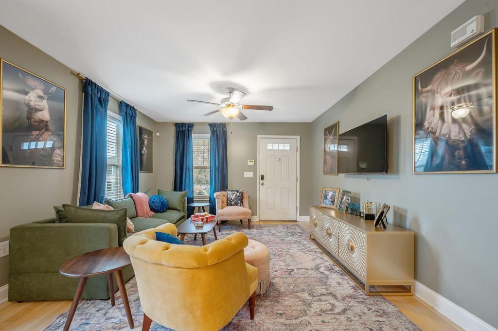 New Victorian Theme, 3Br, Lrg Backyard Close To Pnc Arena, Downtown, And Rdu Airport Роли Экстерьер фото